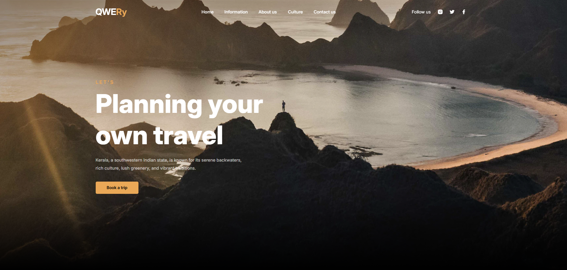 Landing page