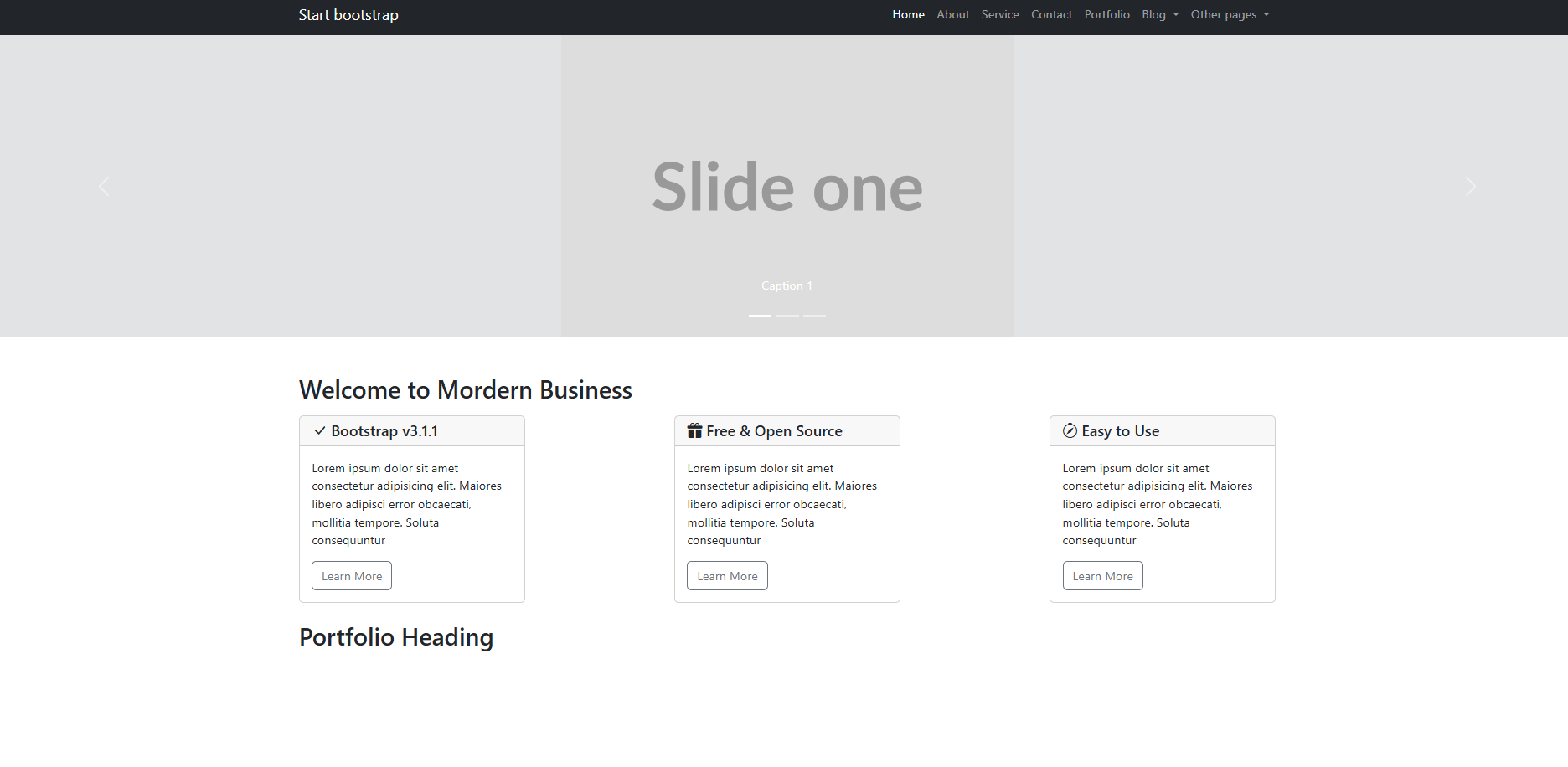 ModernBiz-Bootstrap5